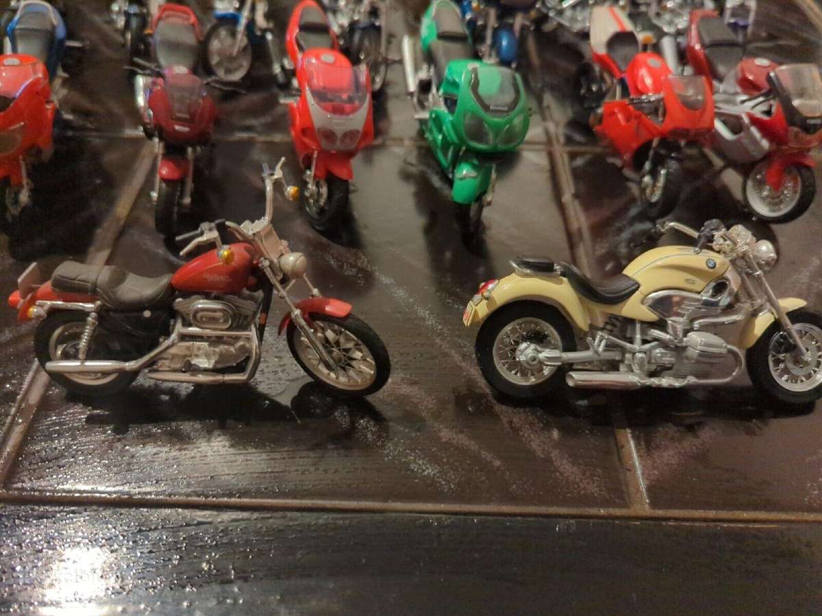 Moto modeliuku kolekcija motociklu diecast - nuotraukos Nr. 11