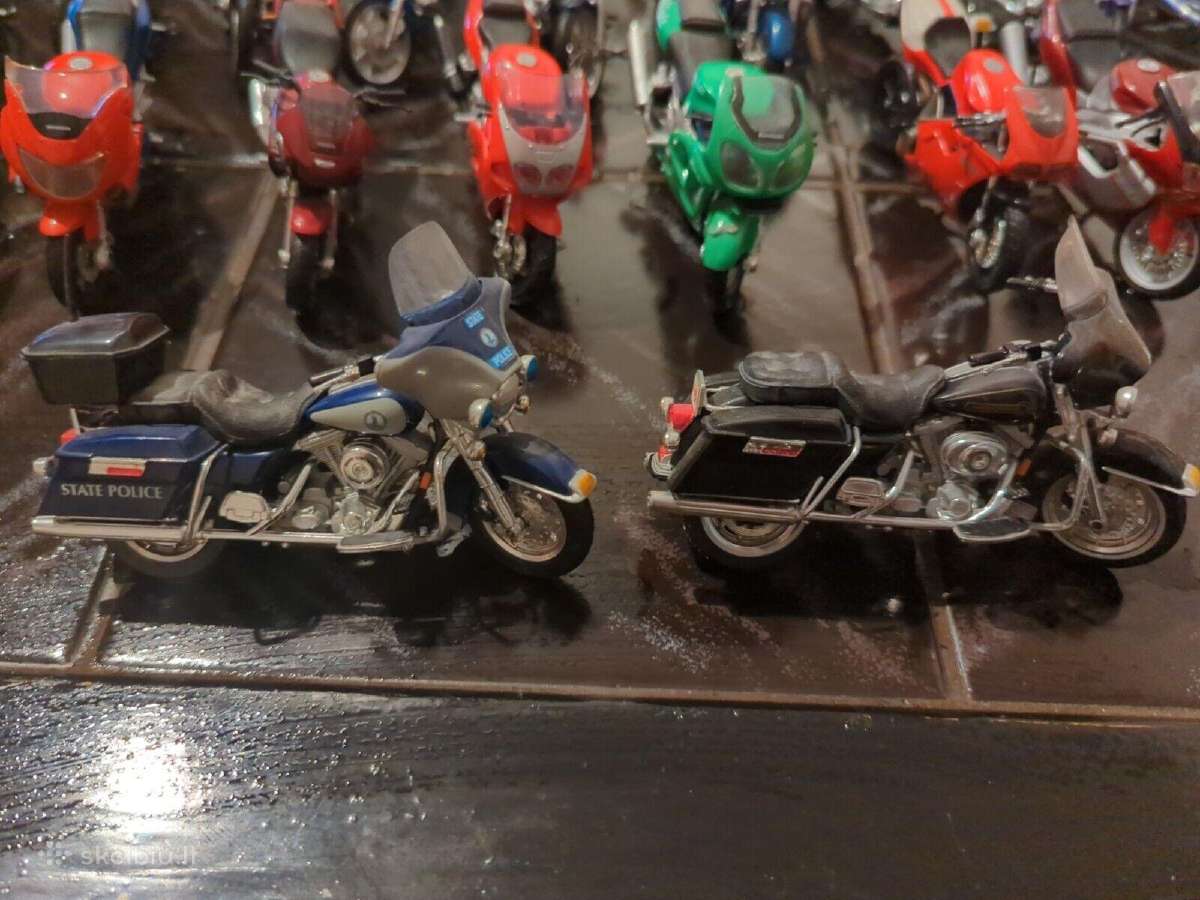 Moto modeliuku kolekcija motociklu diecast - nuotraukos Nr. 12