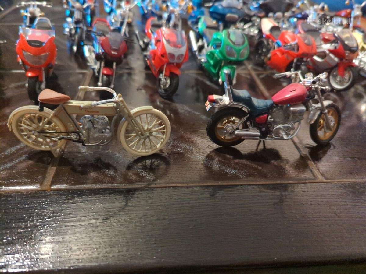 Moto modeliuku kolekcija motociklu diecast - nuotraukos Nr. 15