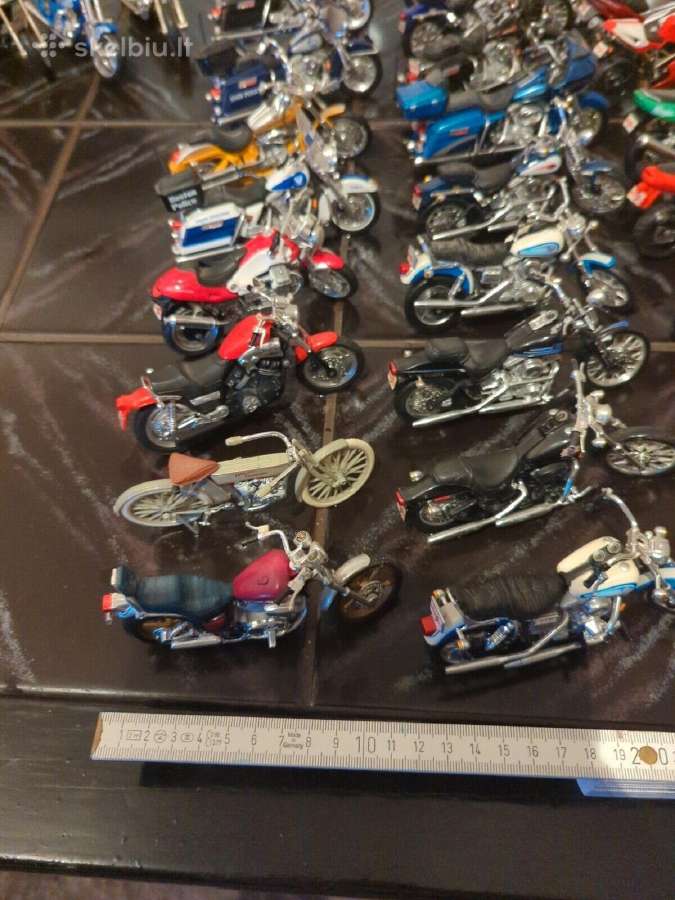 Moto modeliuku kolekcija motociklu diecast - nuotraukos Nr. 17