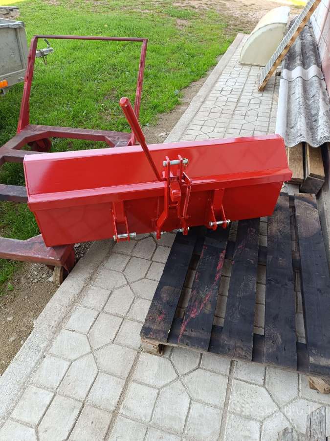Kaušas,verčiamas ,sniego valytuvas greiderio tipo. - nuotraukos Nr. 3