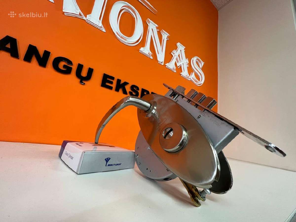 Įvarios spynos, saugios spynos Multlock, Mottura - nuotraukos Nr. 6