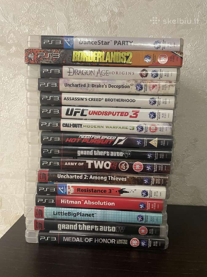PS3 Originalus žaidimai