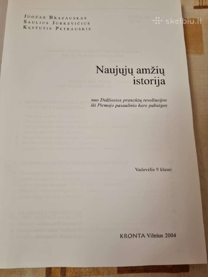Naujųjų amžių istorija 9 kl - nuotraukos Nr. 2