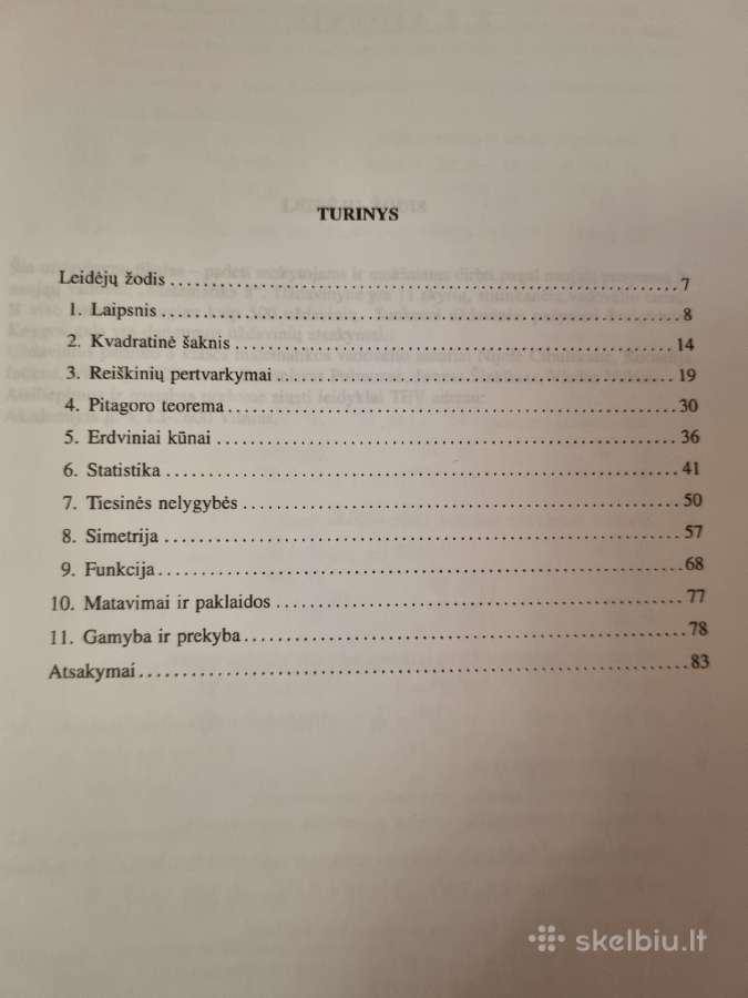 Matematika uždavinynas 8 kl - nuotraukos Nr. 3