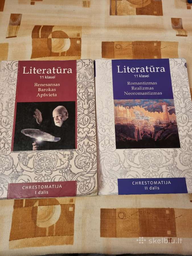 Literatūra 11 klasei chrestomatija 1 ir 2 dalis