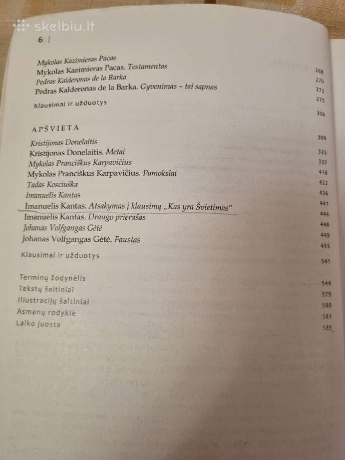 Literatūra 11 klasei chrestomatija 1 ir 2 dalis - nuotraukos Nr. 5