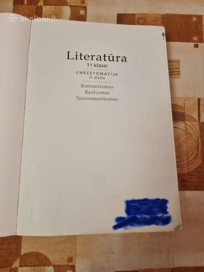 Literatūra 11 klasei chrestomatija 1 ir 2 dalis - nuotraukos Nr. 8
