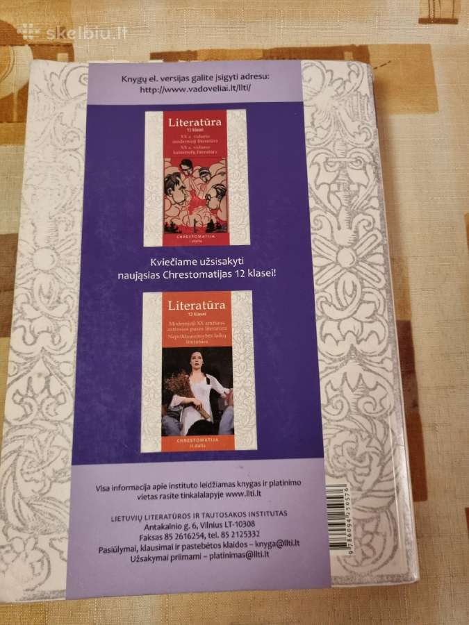 Literatūra 11 klasei chrestomatija 1 ir 2 dalis - nuotraukos Nr. 12