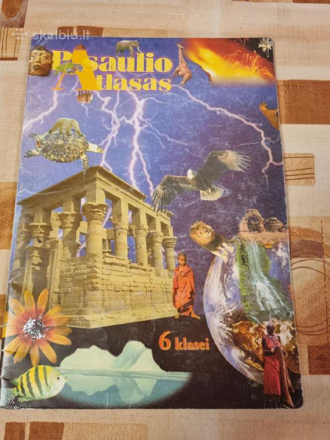 Pasaulio atlasas 6 klasei