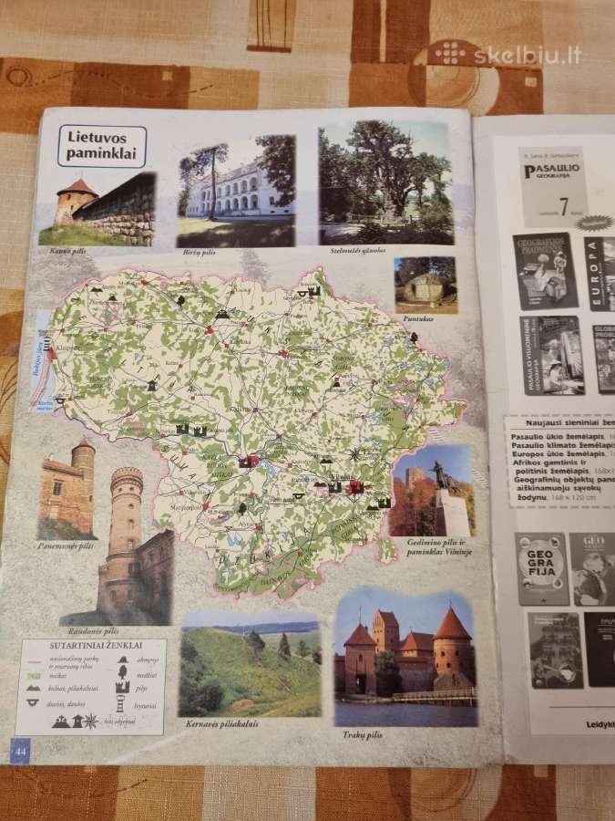 Pasaulio atlasas 6 klasei - nuotraukos Nr. 6