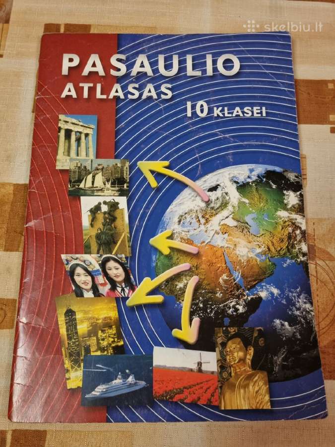 Pasaulio atlasas 10 klasei