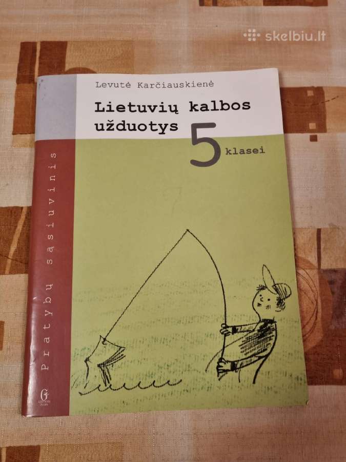 Lietuvių kalbos užduotys 5 klasei