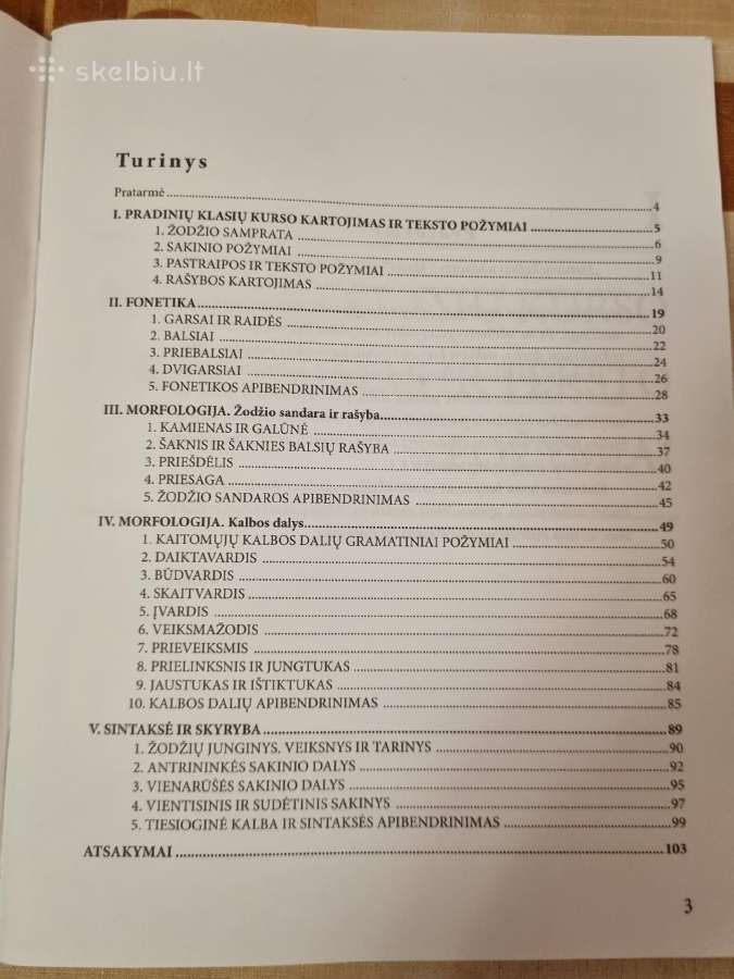 Lietuvių kalbos užduotys 5 klasei - nuotraukos Nr. 3