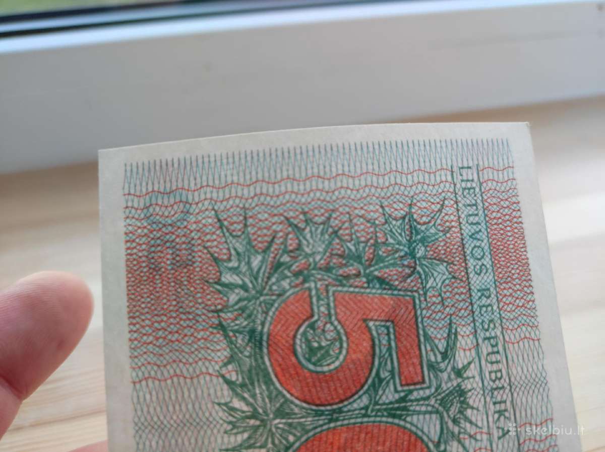50 talonų 1991 be užrašo - nuotraukos Nr. 8