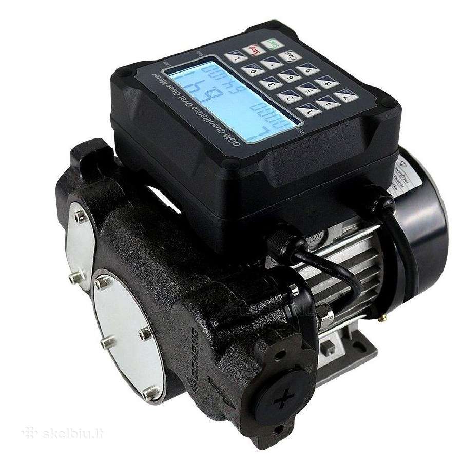 Dyzelino perdavimo siurblys 220v su skaitmeniniu s