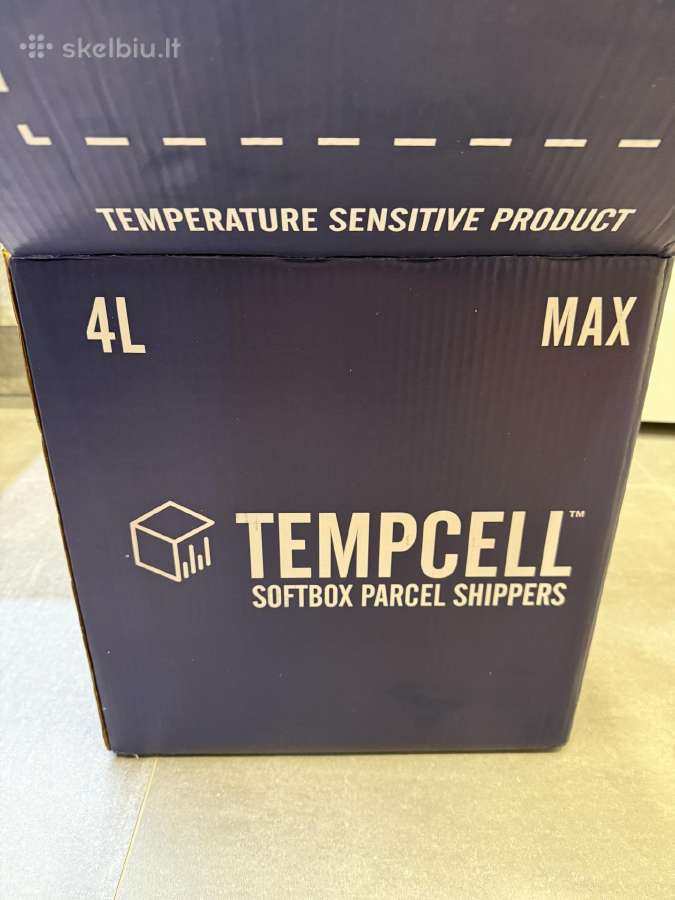 Temperatūrinė dėžė: Softbox Tempcell Max 4l