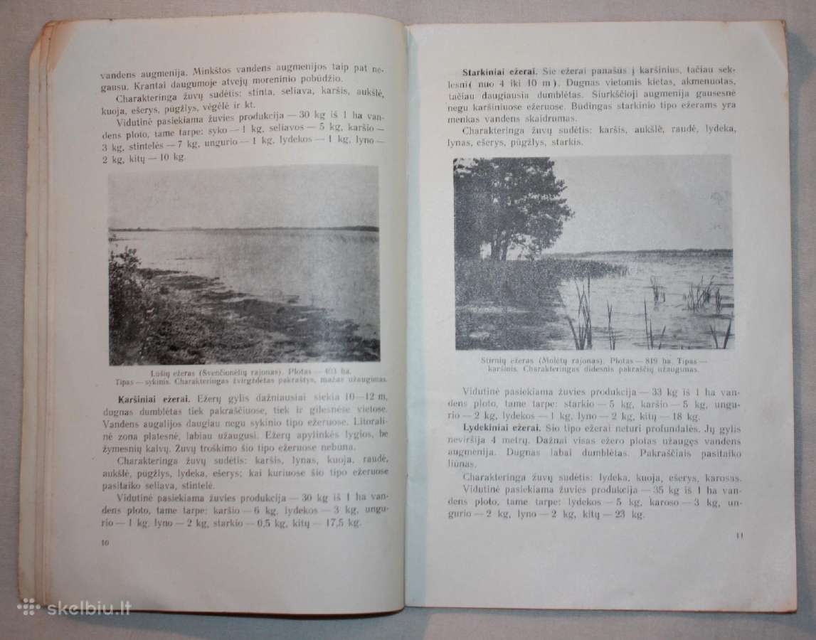 Žuvininkystė ežeruose R. Volskis knygelė 1959 m. - nuotraukos Nr. 4