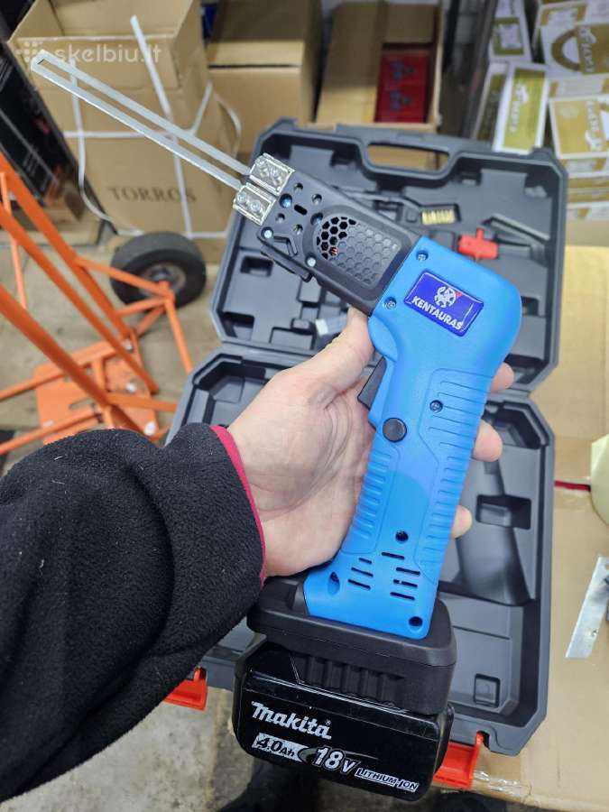 Akumuliatoriniai polistirolo peiliai Makita 18v - nuotraukos Nr. 3