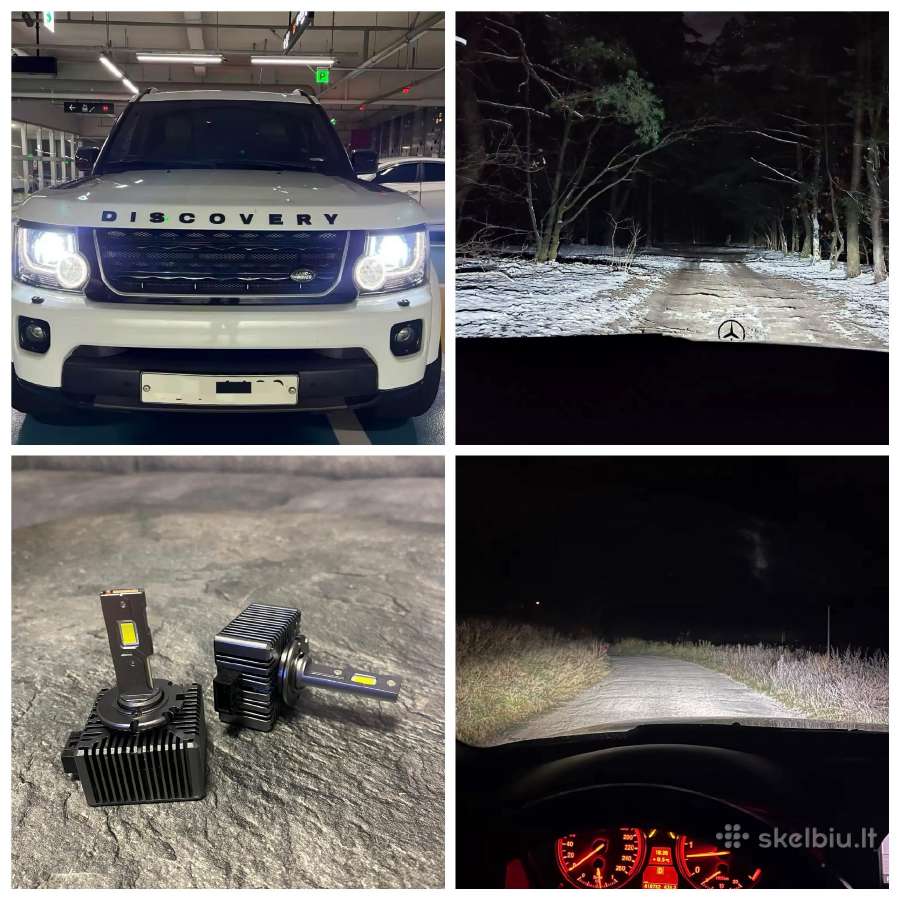 LED D1s , D2s , D3s, D5s lemputės vietoj Xenon !