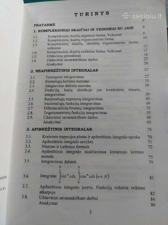 Integralai ir diferencialinės lygtys - nuotraukos Nr. 4