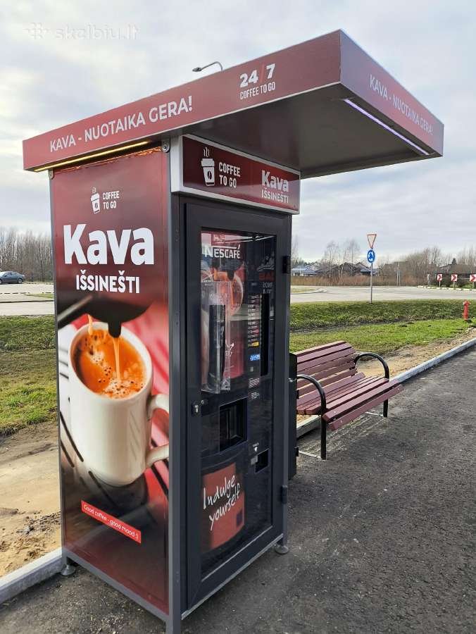 Parduodu kavos pardavimo aparatą