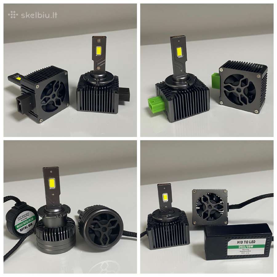 LED D1s , D2s , D3s, D5s lemputės vietoj Xenon ! - nuotraukos Nr. 3