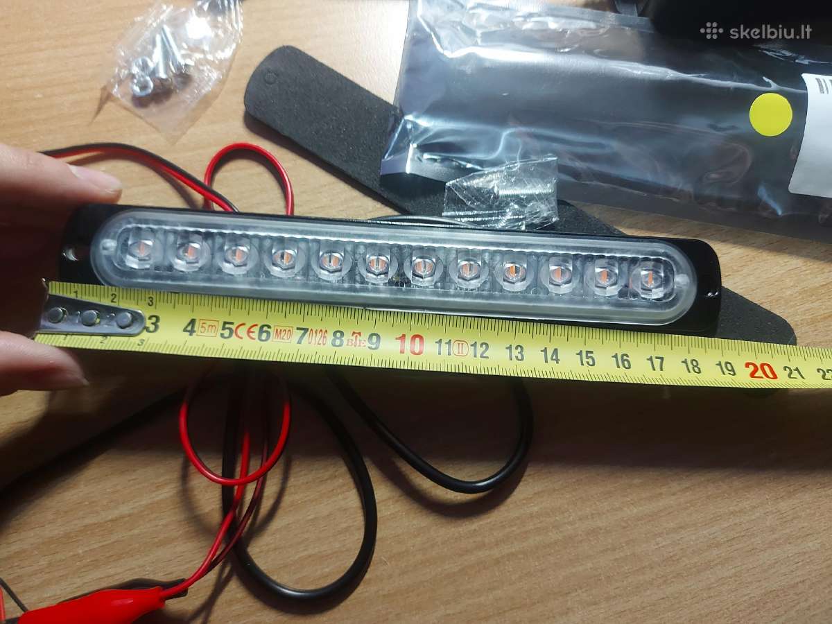 Įspėjamoji LED juostelė, mirksiukas, mirgalkė - nuotraukos Nr. 4