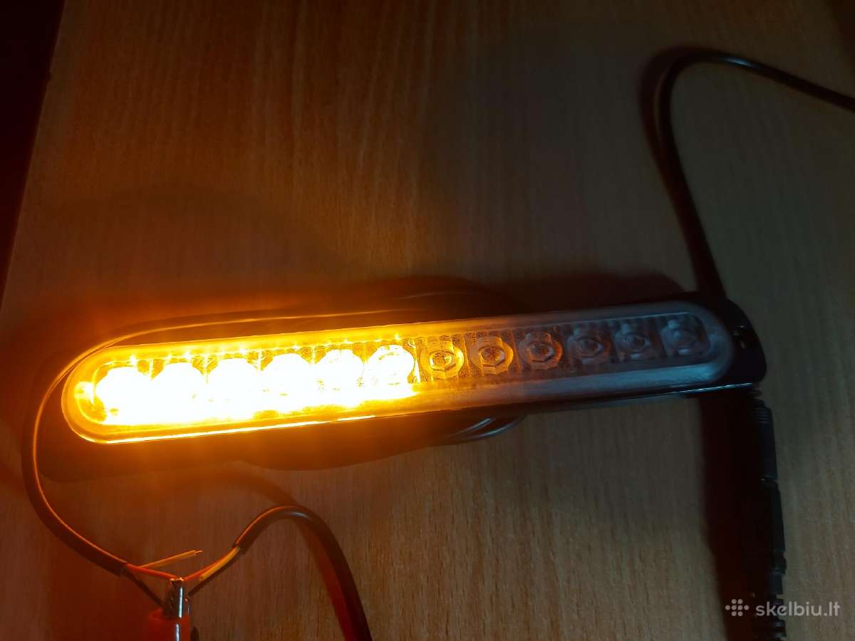 Įspėjamoji LED juostelė, mirksiukas, mirgalkė - nuotraukos Nr. 3