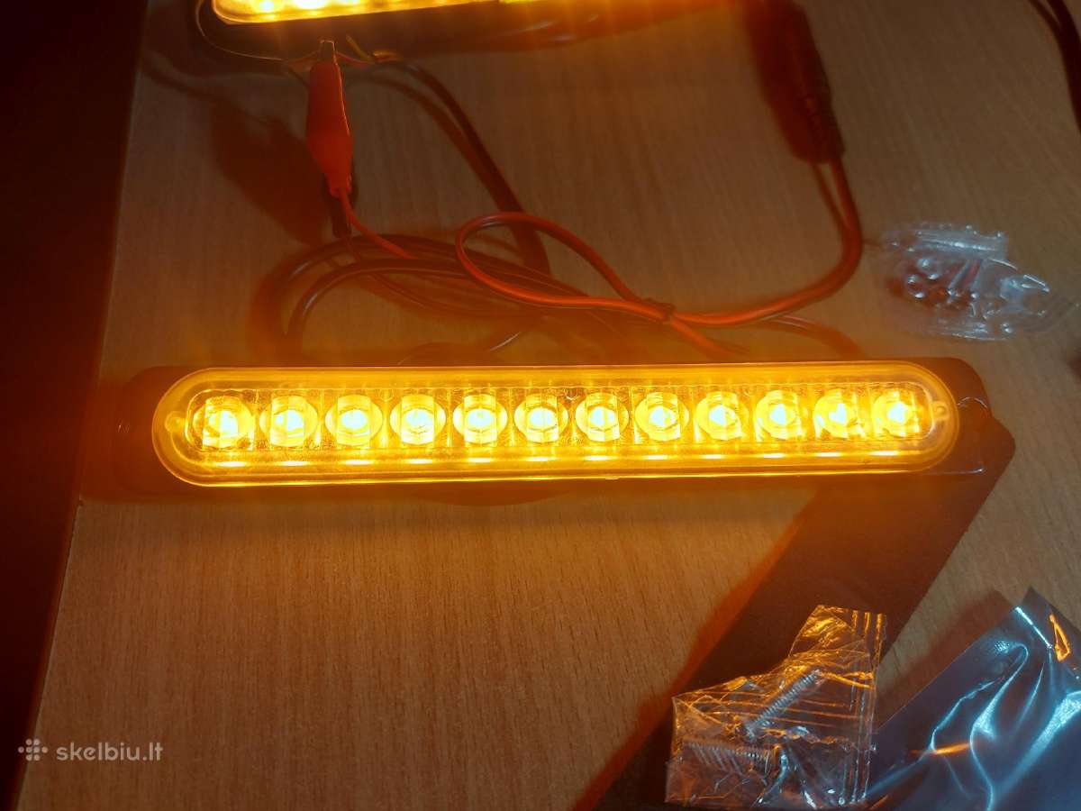 Įspėjamoji LED juostelė, mirksiukas, mirgalkė - nuotraukos Nr. 2