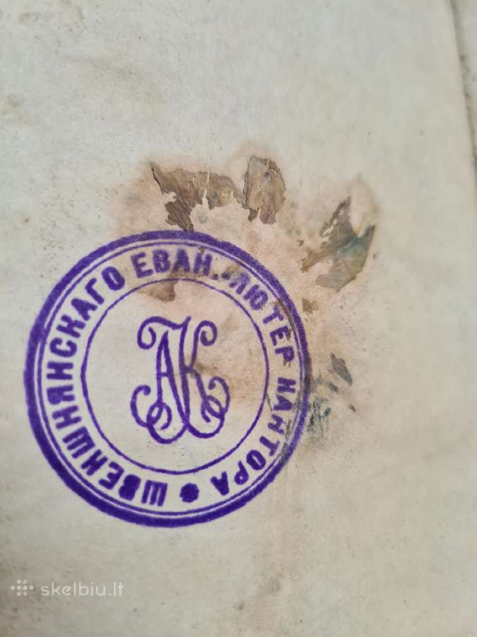 Psalmai, Mėmel 1892m - nuotraukos Nr. 7