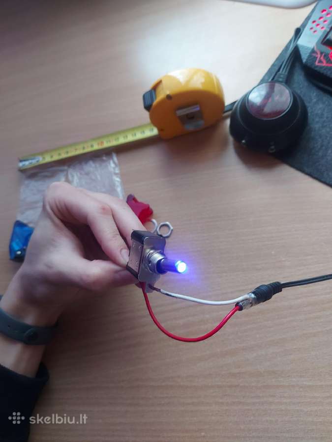 Įspėjamoji LED juostelė, mirksiukas, mirgalkė - nuotraukos Nr. 11