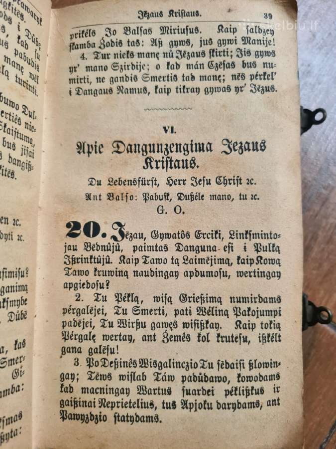 Psalmai, Mėmel 1892m - nuotraukos Nr. 10