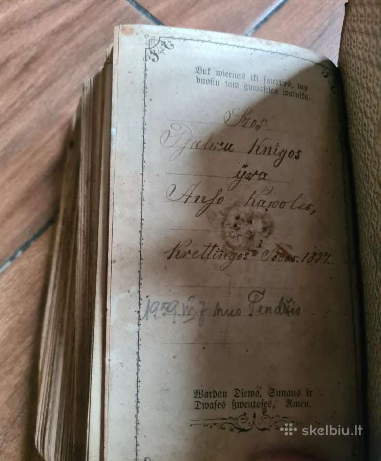 Psalmai, Mėmel 1892m - nuotraukos Nr. 12