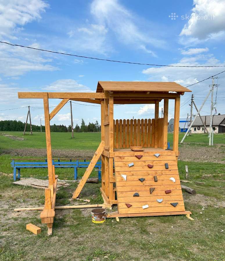 Gaminame vaikų žaidimo aikštelė - nuotraukos Nr. 5