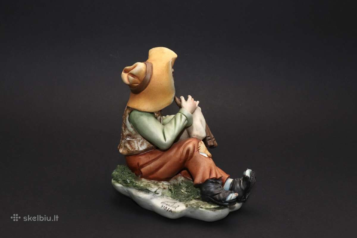 Statulėlė, "Capodimonte", Italia, aukštis: 15 см - nuotraukos Nr. 4