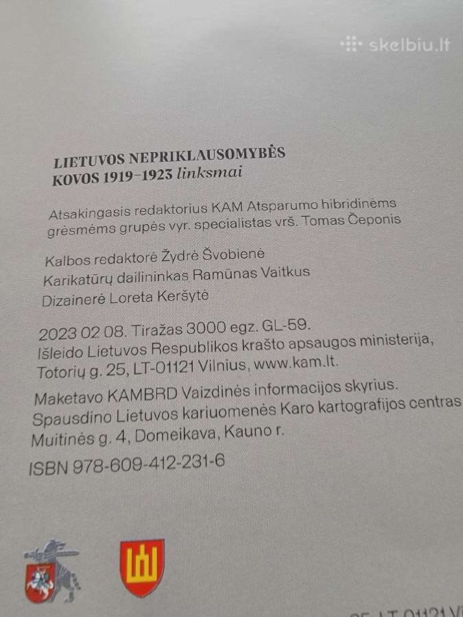 2023m.knyga "Lietuvos nepriklausomybės kovos links - nuotraukos Nr. 6