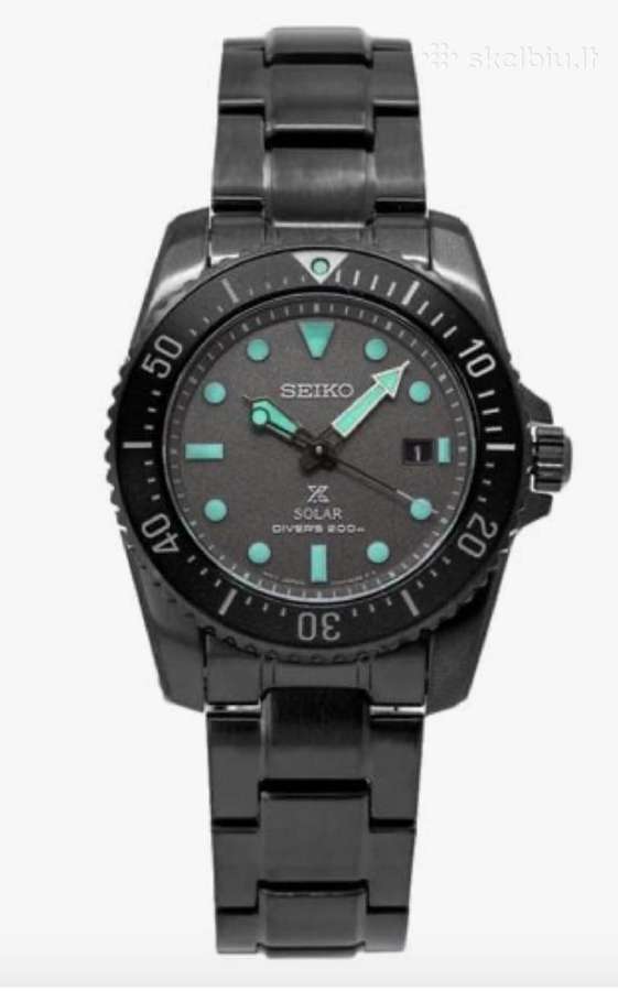 Seiko Prospex Black Series Solar Limited Edition