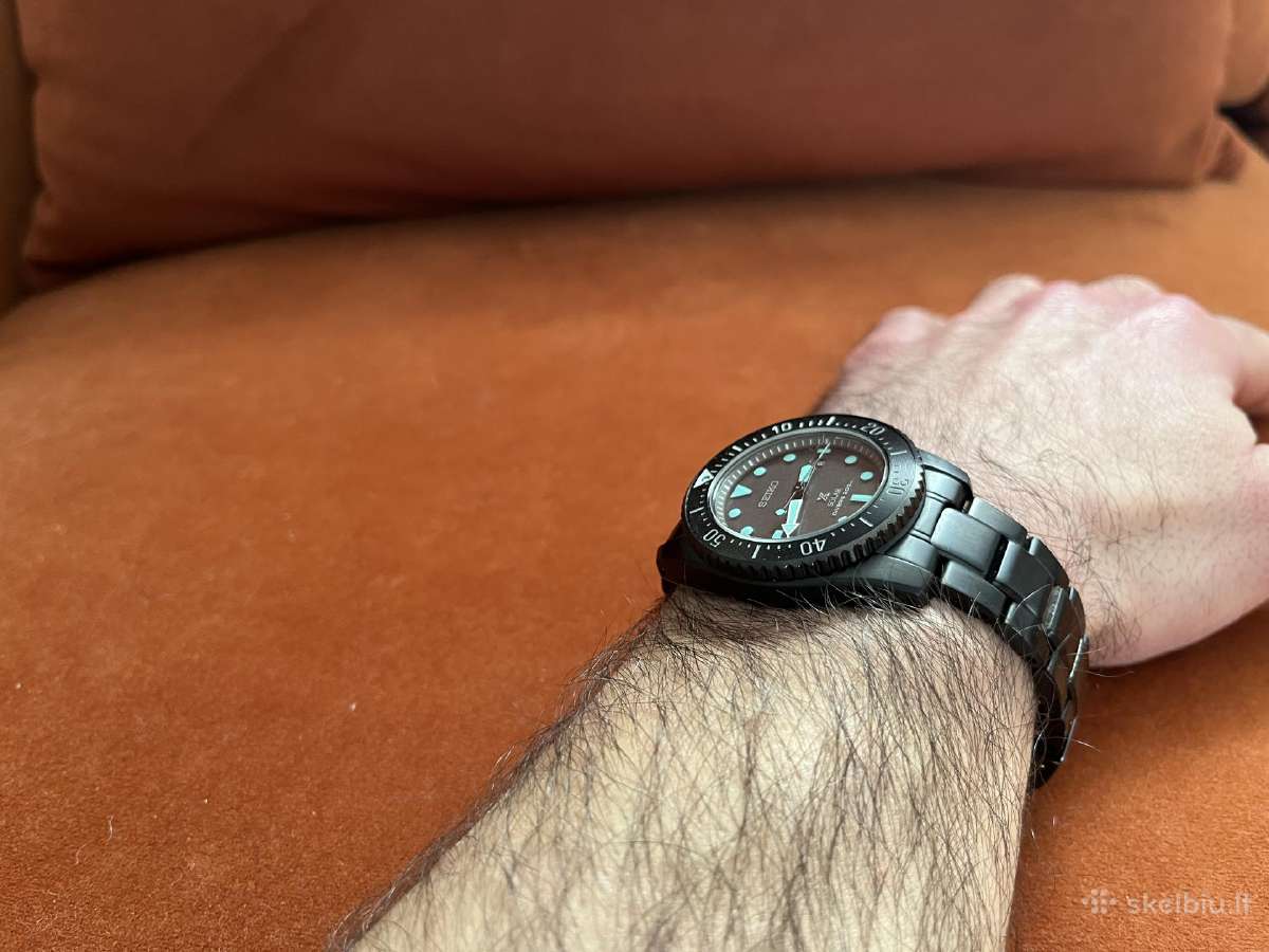Seiko Prospex Black Series Solar Limited Edition - nuotraukos Nr. 6