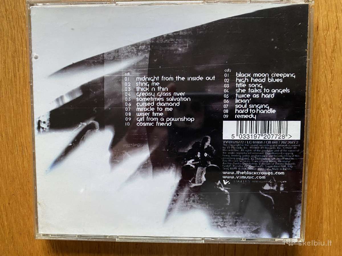 Originalus The Black Crowes – Live 2 X CD - nuotraukos Nr. 2