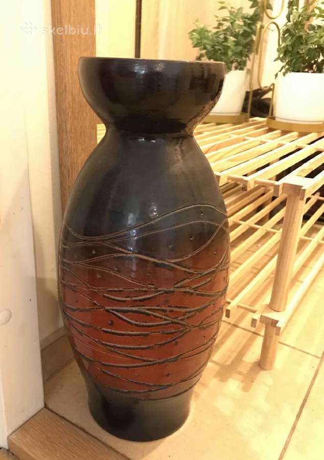 Mid century vintažinė vaza 60-ieji metai - nuotraukos Nr. 2