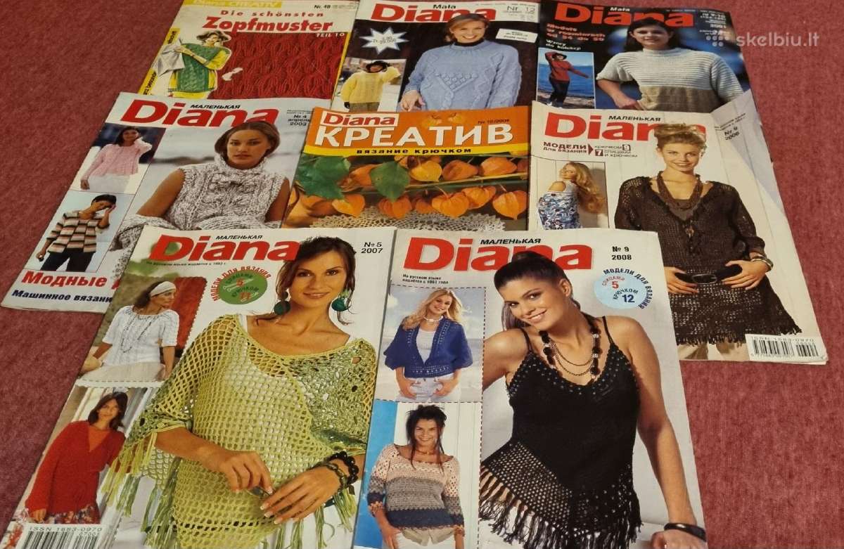 Įv.mezgimo, siuvimo, rankdarbių žurnalai - nuotraukos Nr. 6