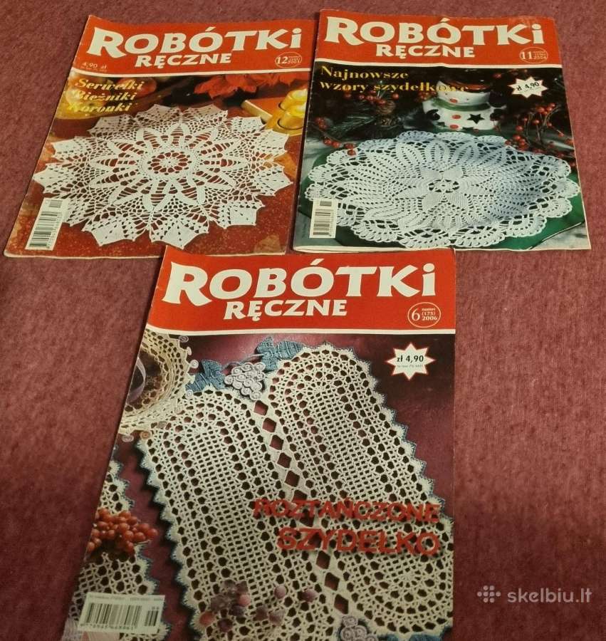 Įv. mezgimo, rankdarbių, siuvimo žurnalai - nuotraukos Nr. 8