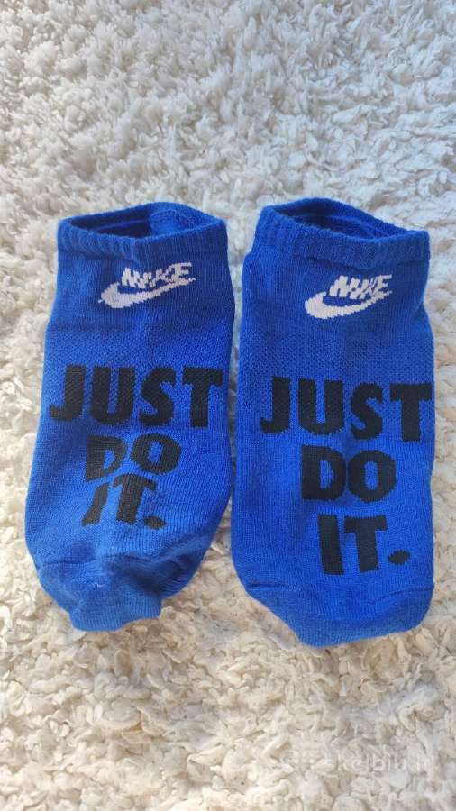 Nike "Just do IT." trumpos kojinytės. Naujos - nuotraukos Nr. 2