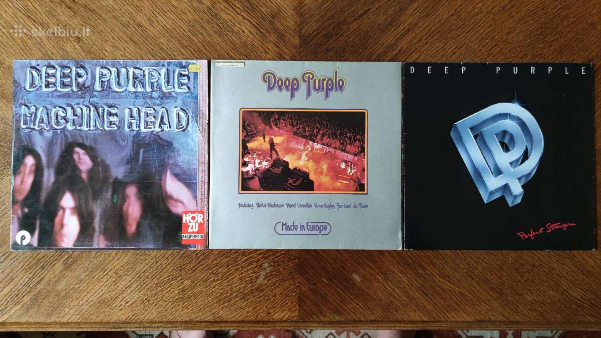 Deep Purple. Elton John. Boston. Boney M. Journey
