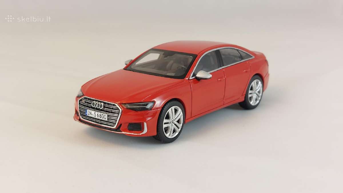 1/43 modeliukai Audi A6 C8 Sedan S6 2018