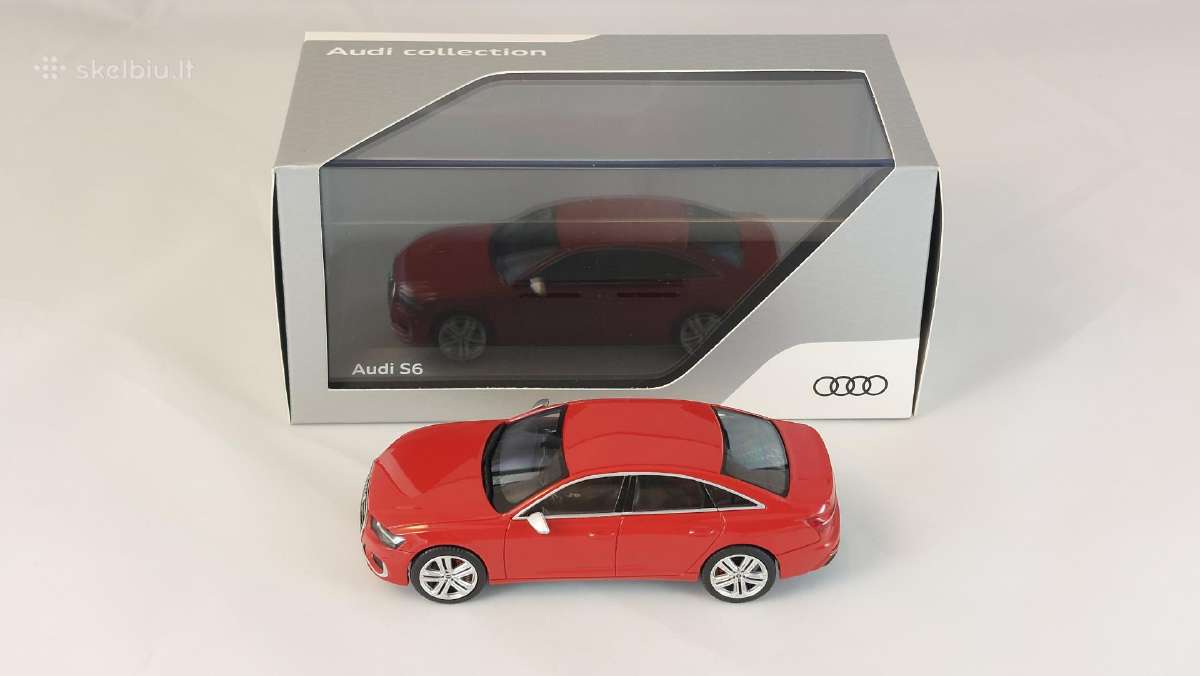 1/43 modeliukai Audi A6 C8 Sedan S6 2018 - nuotraukos Nr. 6