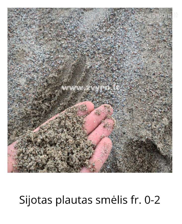 Žvyras, smėlis, skalda, juodžemis, atsijos. - nuotraukos Nr. 12