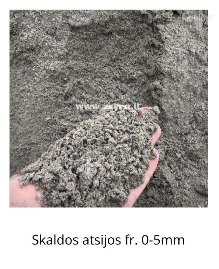 Žvyras, smėlis, skalda, juodžemis, atsijos. - nuotraukos Nr. 13