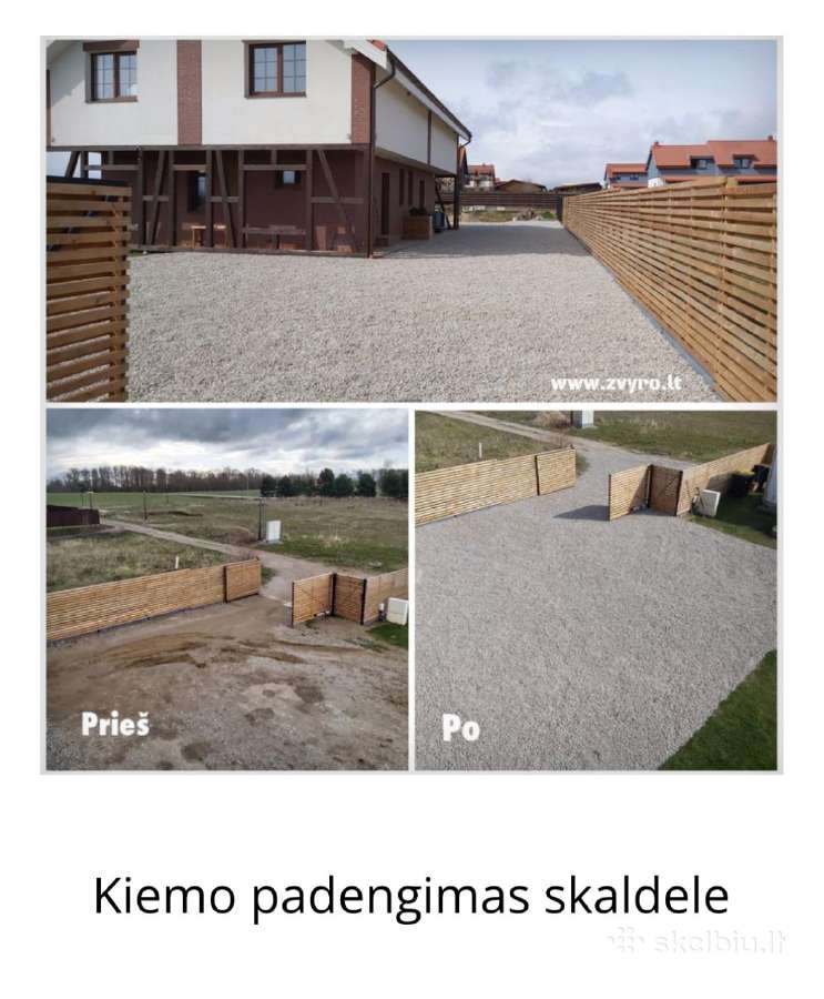 Žvyras, smėlis, skalda, juodžemis, atsijos. - nuotraukos Nr. 20
